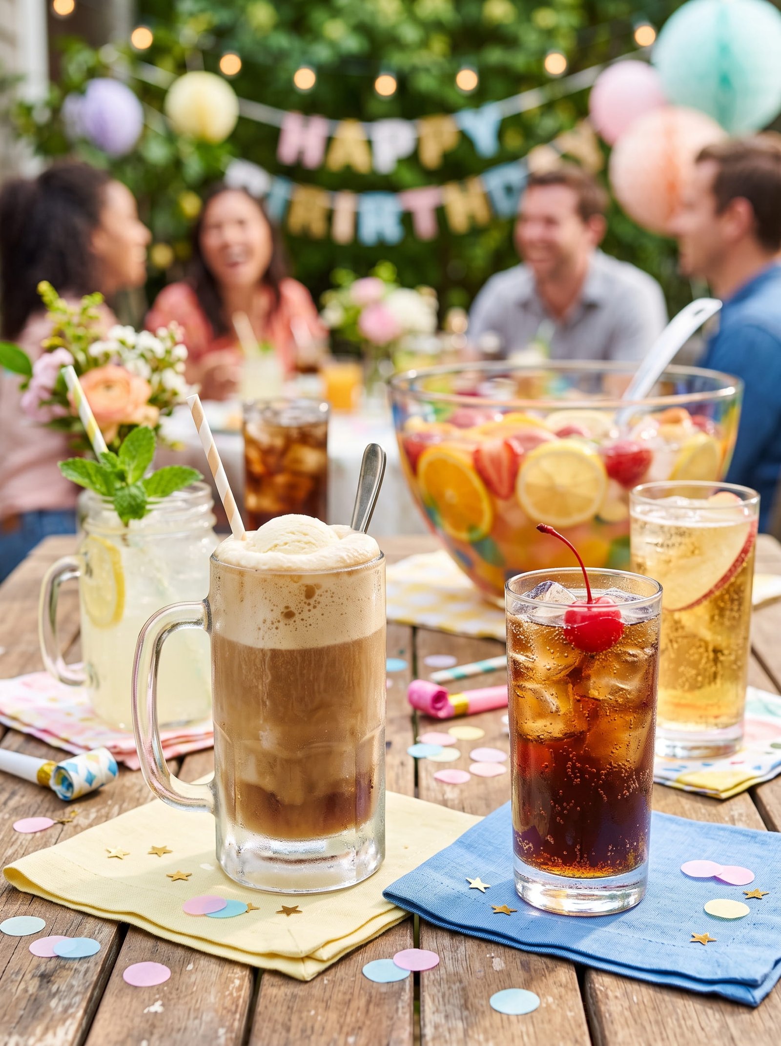 Classic Birthday Party Drinks