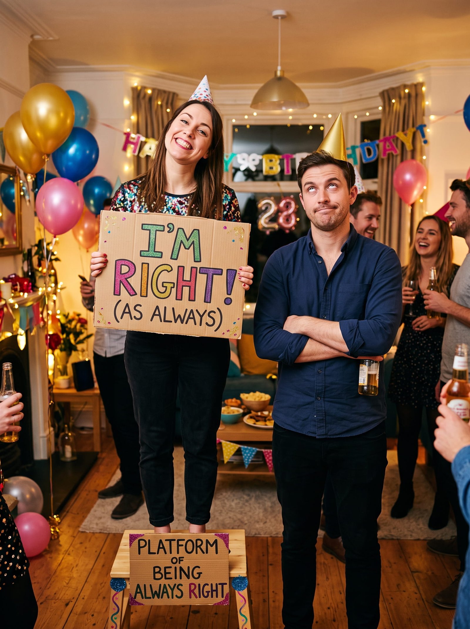 Funny Birthday Wishes for the Friend Who Thinks They Are Always Right
