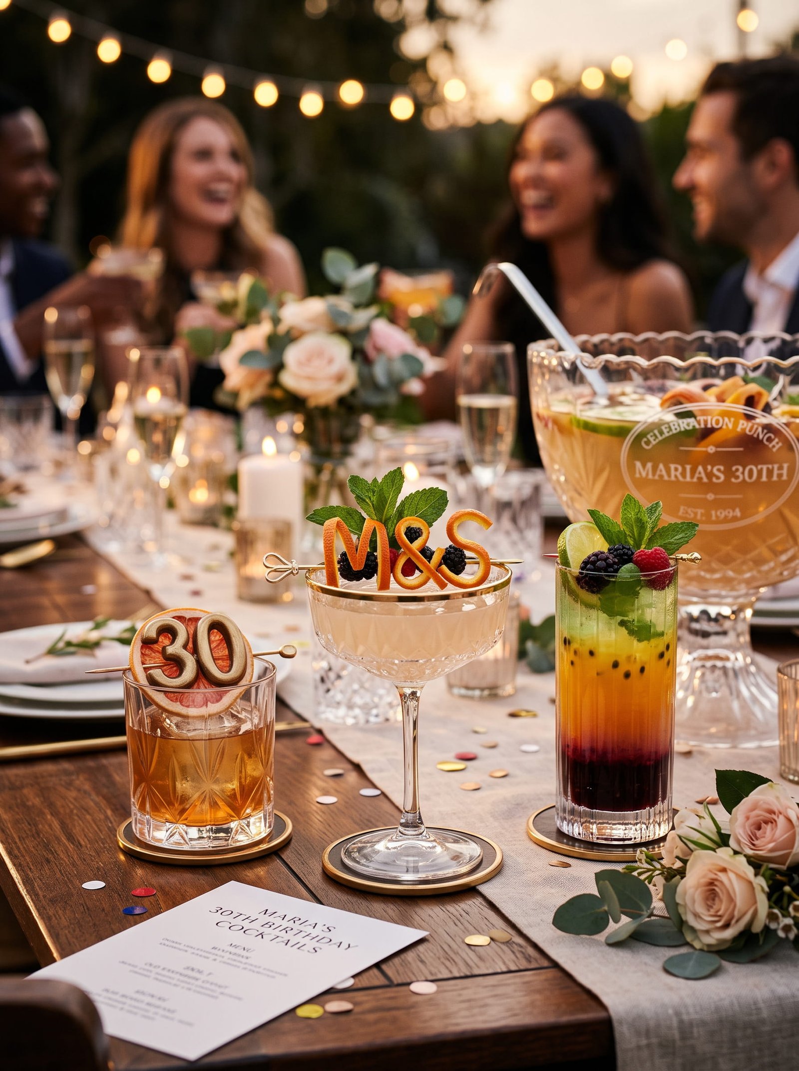 Signature Drinks Named After the Birthday Person